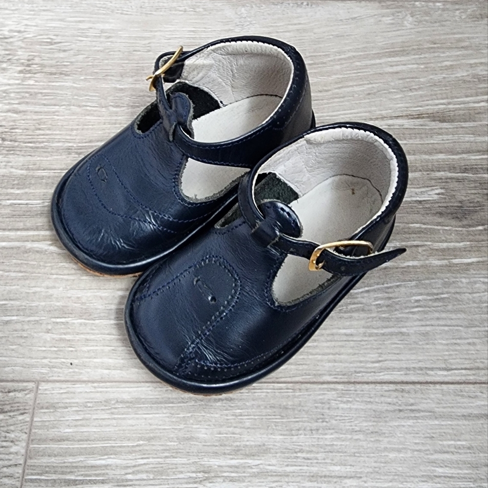 Leather baby shoes size 17 João Ratão